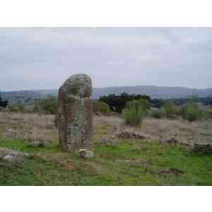 Click para ampliar. Pulsa en el nombre para ver la ficha. Badajoz -  Falo - Menhir la Pepina